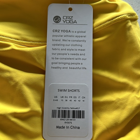 Sunshine High Waisted Swim Shorts - Ruched Side - Picture 4 of 5